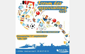 1er septembre : Forum des associations